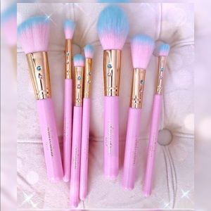 SLMISSGLAM 7 pc cotton candy brush set